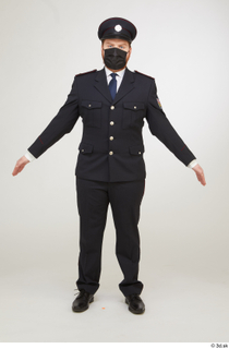 A Pose Michael Summers Police ceremonial A pose standing whole…